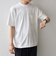 SHIPS any:〈接触冷感/UVカット〉ソフト スムース リラックス ポケット Tシャツ◆