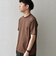 SHIPS any:〈接触冷感/UVカット〉ソフト スムース リラックス ポケット Tシャツ◆