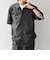 SHIPS any:〈接触冷感/UVカット〉VEILICE レギュラーカラー ポケット シャツ(セットアップ対応)◆