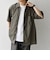 SHIPS any:〈接触冷感/UVカット〉VEILICE レギュラーカラー ポケット シャツ(セットアップ対応)◆