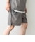 SHIPS any:〈接触冷感/UVカット〉VEILICE イージーショーツ(セットアップ対応)◆