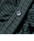 《予約》【WEB限定】〈手洗い可能〉チェック フリル ロングスリーブ シャツ（グリーン）