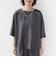 《予約》〈接触冷感/吸水速乾/防シワ/手洗い可能〉ツイル TEE ブラウス