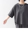 《予約》〈接触冷感/吸水速乾/防シワ/手洗い可能〉ツイル TEE ブラウス
