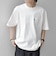 【WEB限定】SHIPS any: リラックス ナイロンポケット クルーネック Tシャツ◆