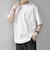 【WEB限定】SHIPS any: リラックス ナイロンポケット クルーネック Tシャツ◆