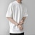 【WEB限定】SHIPS any: リラックス ナイロンポケット クルーネック Tシャツ◆
