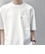 【WEB限定】SHIPS any: リラックス ナイロンポケット クルーネック Tシャツ◆