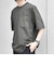 【WEB限定】SHIPS any: リラックス ナイロンポケット クルーネック Tシャツ◆