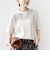 【WEB限定】〈手洗い可能〉ウェーブ クレープ ショート スリーブ カットソー