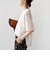 【WEB限定】〈手洗い可能〉ウェーブ クレープ ショート スリーブ カットソー