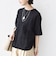 【WEB限定】〈手洗い可能〉ウェーブ クレープ ショート スリーブ カットソー