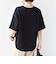 【WEB限定】〈手洗い可能〉ウェーブ クレープ ショート スリーブ カットソー