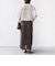 【WEB限定】〈手洗い可能〉ウェーブ クレープ ショート スリーブ カットソー