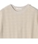 【WEB限定】〈手洗い可能〉ウェーブ クレープ ショート スリーブ カットソー
