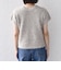 《予約》SHIPS Colors:〈手洗い可能〉フェザー クルーネック 2WAY ニット◆