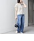 《予約》SHIPS Colors:〈手洗い可能〉フェザー クルーネック 2WAY ニット◆