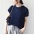 《予約》SHIPS Colors:〈手洗い可能〉フェザー クルーネック 2WAY ニット◆