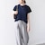 《予約》SHIPS Colors:〈手洗い可能〉フェザー クルーネック 2WAY ニット◆