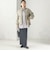 《予約》【SHIPS別注】ARMY TWILL: リバーシブル フリース ブルゾン