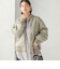 《予約》【SHIPS別注】ARMY TWILL: リバーシブル フリース ブルゾン