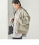 《予約》【SHIPS別注】ARMY TWILL: リバーシブル フリース ブルゾン
