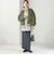 《予約》【SHIPS別注】ARMY TWILL: リバーシブル フリース ブルゾン