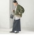 《予約》【SHIPS別注】ARMY TWILL: リバーシブル フリース ブルゾン