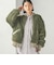 《予約》【SHIPS別注】ARMY TWILL: リバーシブル フリース ブルゾン