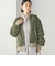 《予約》【SHIPS別注】ARMY TWILL: リバーシブル フリース ブルゾン