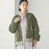 《予約》【SHIPS別注】ARMY TWILL: リバーシブル フリース ブルゾン
