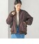 【SHIPS別注】ARMY TWILL: リバーシブル フリース ブルゾン