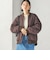 《予約》【SHIPS別注】ARMY TWILL: リバーシブル フリース ブルゾン