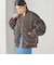 《予約》【SHIPS別注】ARMY TWILL: リバーシブル フリース ブルゾン