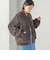 《予約》【SHIPS別注】ARMY TWILL: リバーシブル フリース ブルゾン