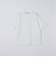 SHIPS: ハウンドトゥース 膨れ ジャカード ショートスリーブ Tシャツ