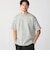 SHIPS: ハウンドトゥース 膨れ ジャカード ショートスリーブ Tシャツ
