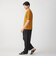 SHIPS: ハウンドトゥース 膨れ ジャカード ショートスリーブ Tシャツ