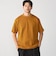 SHIPS: ハウンドトゥース 膨れ ジャカード ショートスリーブ Tシャツ