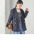 《予約》ウール ギャバジン ダブル ブレステッド ブレザー