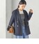 《予約》ウール ギャバジン ダブル ブレステッド ブレザー