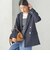《予約》ウール ギャバジン ダブル ブレステッド ブレザー