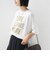 《予約》【SHIPS別注】81BRANCA: 5分袖 ロゴ・フォト TEE