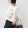 《予約》【SHIPS別注】81BRANCA: 5分袖 ロゴ・フォト TEE