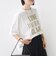 《予約》【SHIPS別注】81BRANCA: 5分袖 ロゴ・フォト TEE