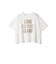 《予約》【SHIPS別注】81BRANCA: 5分袖 ロゴ・フォト TEE