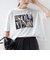 《予約》【SHIPS別注】81BRANCA: 5分袖 ロゴ・フォト TEE