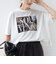 《予約》【SHIPS別注】81BRANCA: 5分袖 ロゴ・フォト TEE