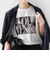 《予約》【SHIPS別注】81BRANCA: 5分袖 ロゴ・フォト TEE