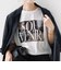 《予約》【SHIPS別注】81BRANCA: 5分袖 ロゴ・フォト TEE